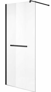 Душевая перегородка Niagara NG-681-11BLACK 110см чёрный/прозрачное